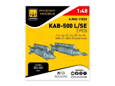 Kab-500 L/Se (2 Pcs / 3d-printed) - zdjęcie 1