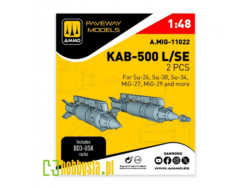 Kab-500 L/Se (2 Pcs / 3d-printed) - zdjęcie 1