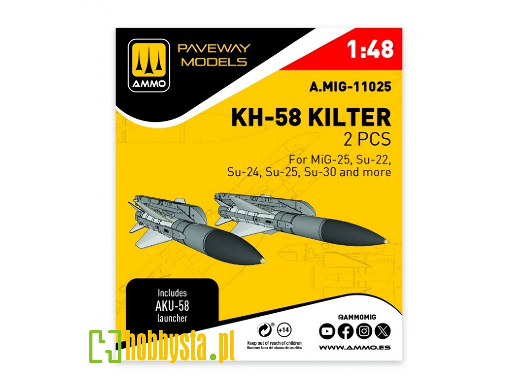 Kh-58 Kilter (2 Pcs / 3d-printed) - zdjęcie 1