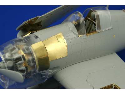  F6F-5 exterior 1/32 - Trumpeter - blaszki - zdjęcie 8