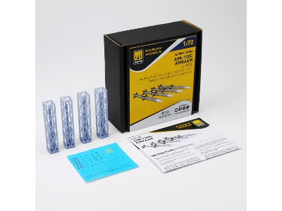 Aim-120 C Amraam (4 Pcs / 3d-printed) - zdjęcie 2