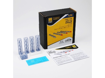 Aim-132 Asraam (4 Pcs / 3d-printed) - zdjęcie 2