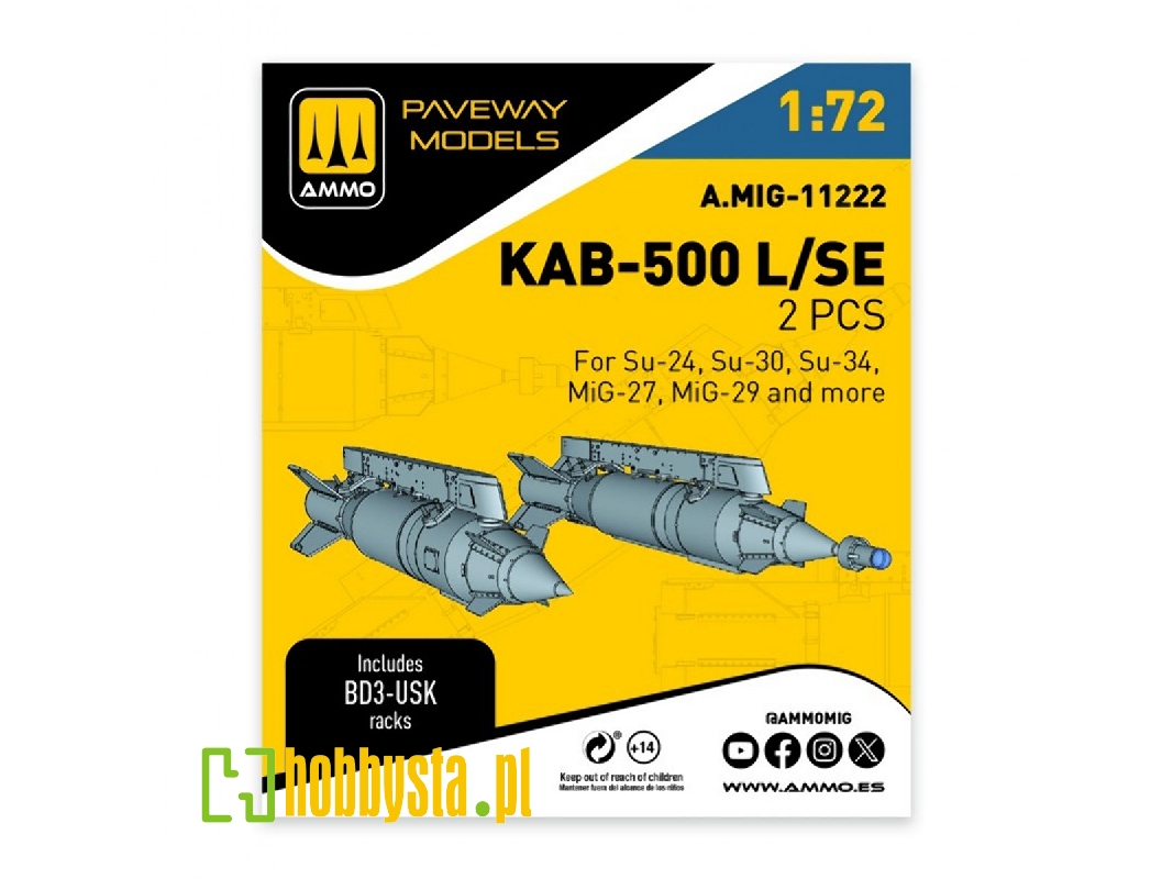 Kab-500 L/Se (2 Pcs / 3d-printed) - zdjęcie 1