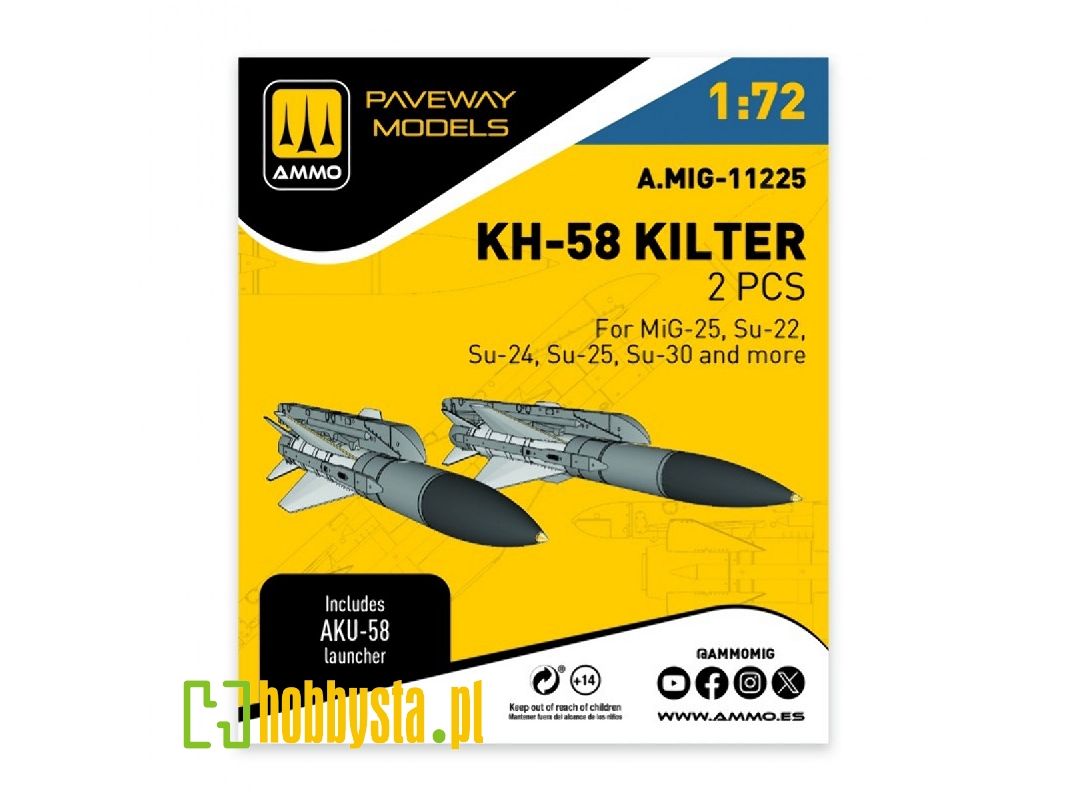 Kh-58 Kilter (2 Pcs / 3d-printed) - zdjęcie 1