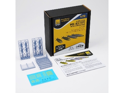 Mk.83 With Thermal Protection And Conical Fin (4 Pcs / 3d-printed) - zdjęcie 2