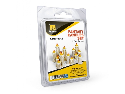 Fantasy Candles Set (3d-printed) - zdjęcie 1