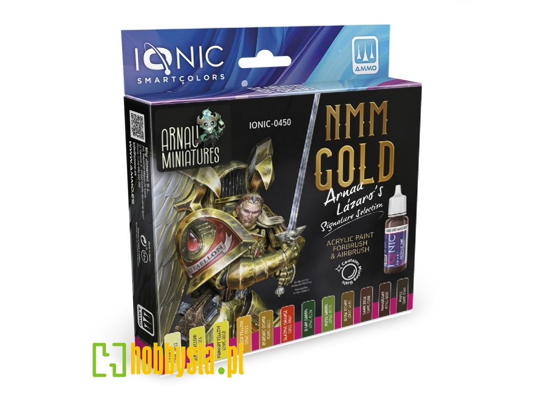 Ionic-450 Nmm Gold Arnau Lazaro Set - zdjęcie 1