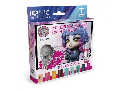 Ionic-451 Intergalactic Paint Neko Galaxy Set - zdjęcie 1