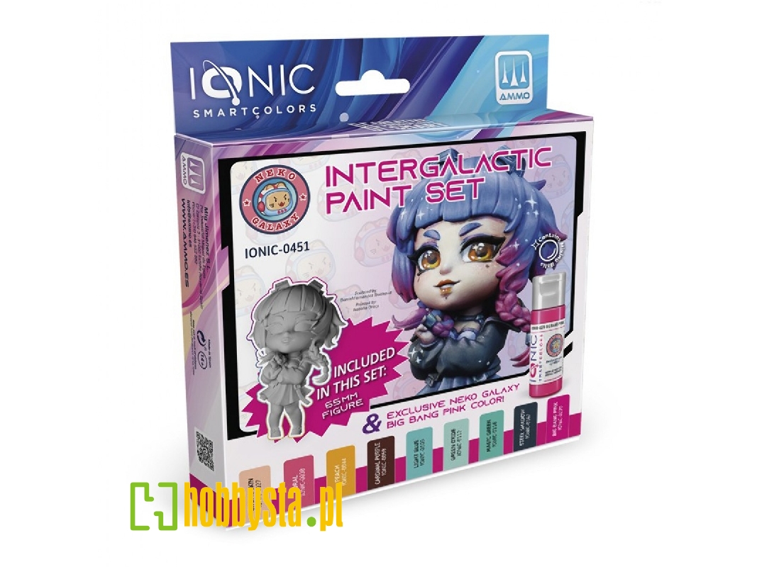 Ionic-451 Intergalactic Paint Neko Galaxy Set - zdjęcie 1