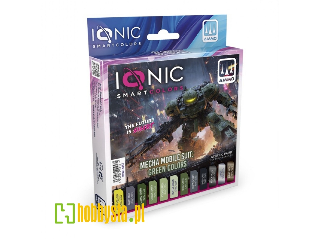 Ionic-457 Mecha Mobile Suit - Green Colors - zdjęcie 1