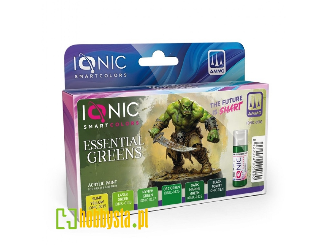 Ionic-508 Smart Colors: Essential Greens Set - zdjęcie 1