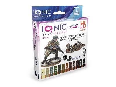 Ionic-1202 German Heer Wwii Uniforms & Splittermust - zdjęcie 1