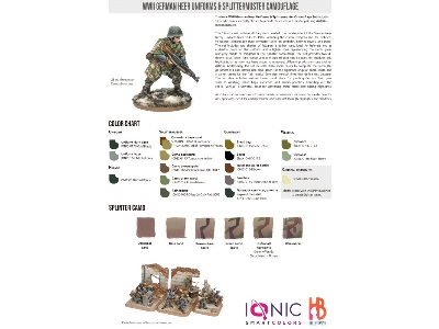 Ionic-1202 German Heer Wwii Uniforms & Splittermust - zdjęcie 2