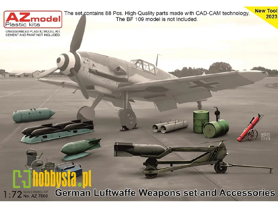 German Luftwaffe Weapons Set And Accesories - zdjęcie 1