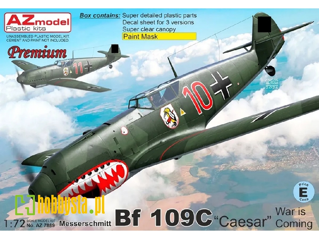Messerschmitt Bf 109c 'caesar' War Is Coming - zdjęcie 1