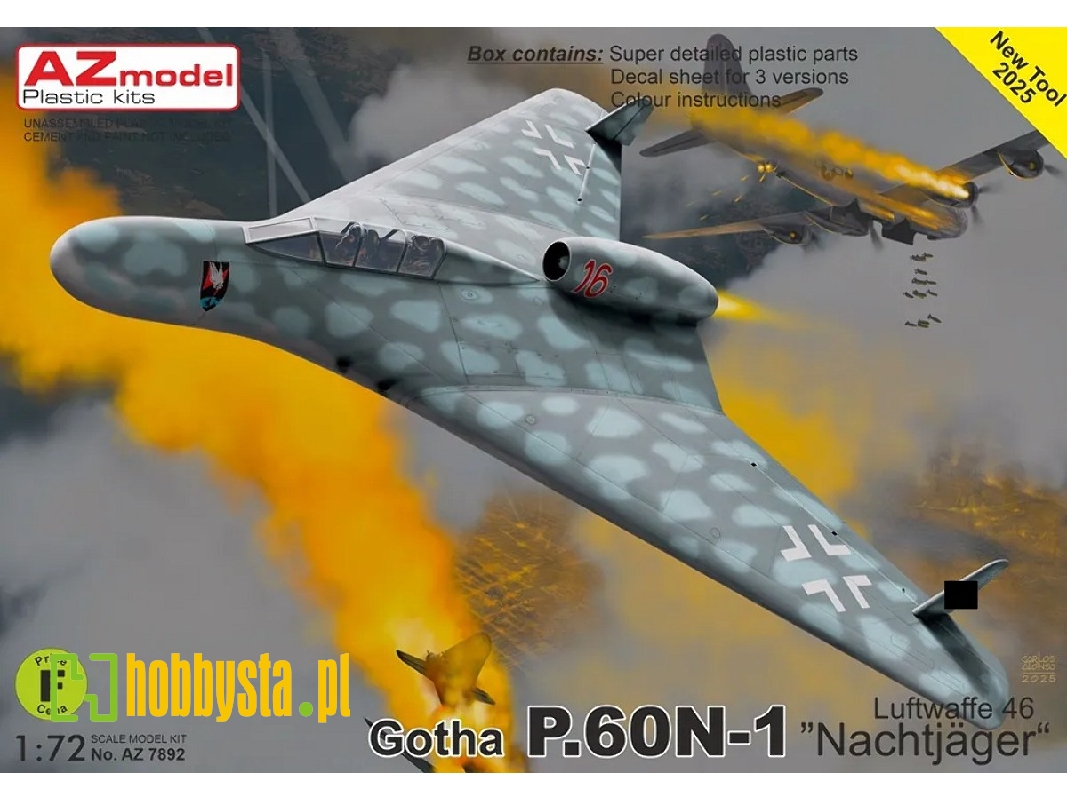 Gotha P.60n-1 'nachtjĂ¤ger' Luftwaffe 46 - zdjÄ™cie 1