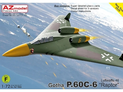 Gotha P.60c-6 'raptor' Luftwaffe 46 - zdjęcie 1