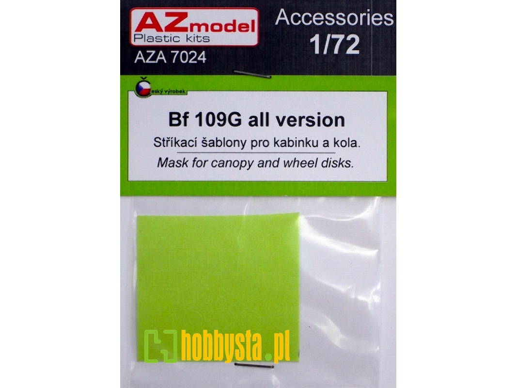 Bf 109g Canopy Mask - zdjęcie 1