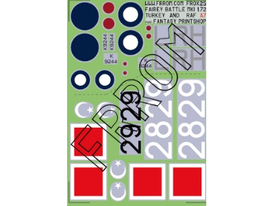 Fairey Battle Mk. I In British And Turkis Service - zdjęcie 1
