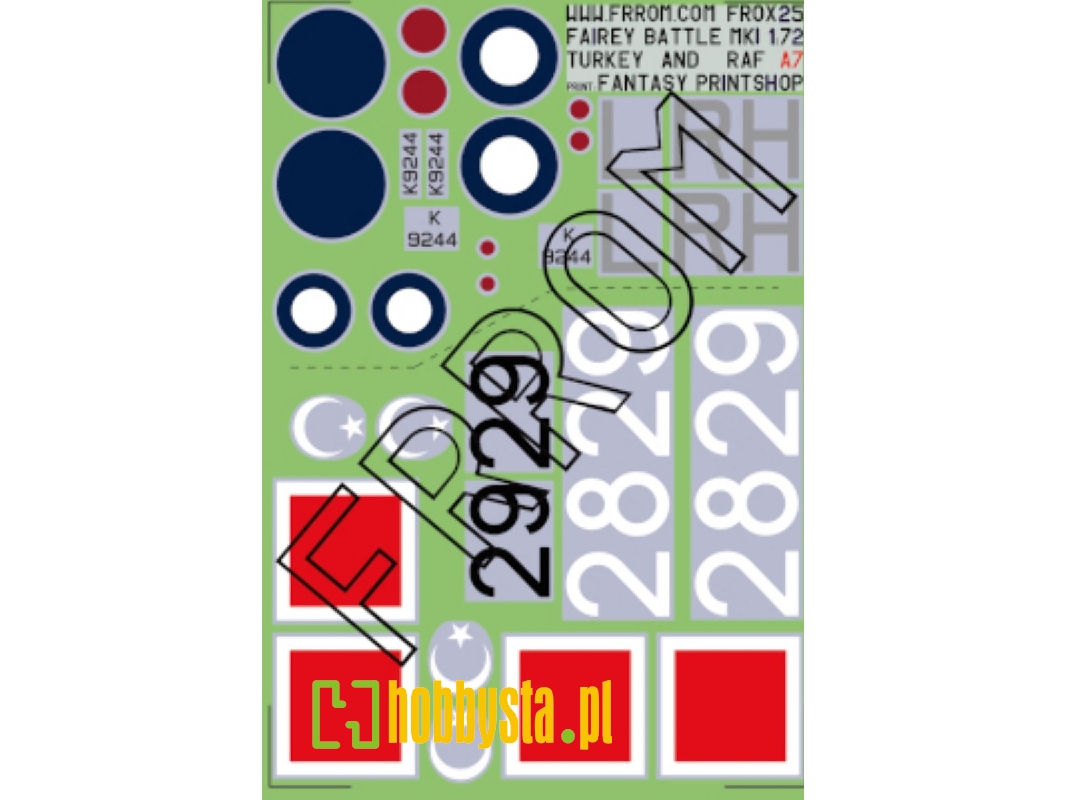 Fairey Battle Mk. I In British And Turkis Service - zdjęcie 1