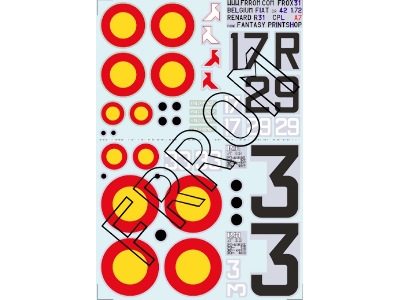 Belgium Fiat Cr.42 / Renard R-31 - zdjęcie 1