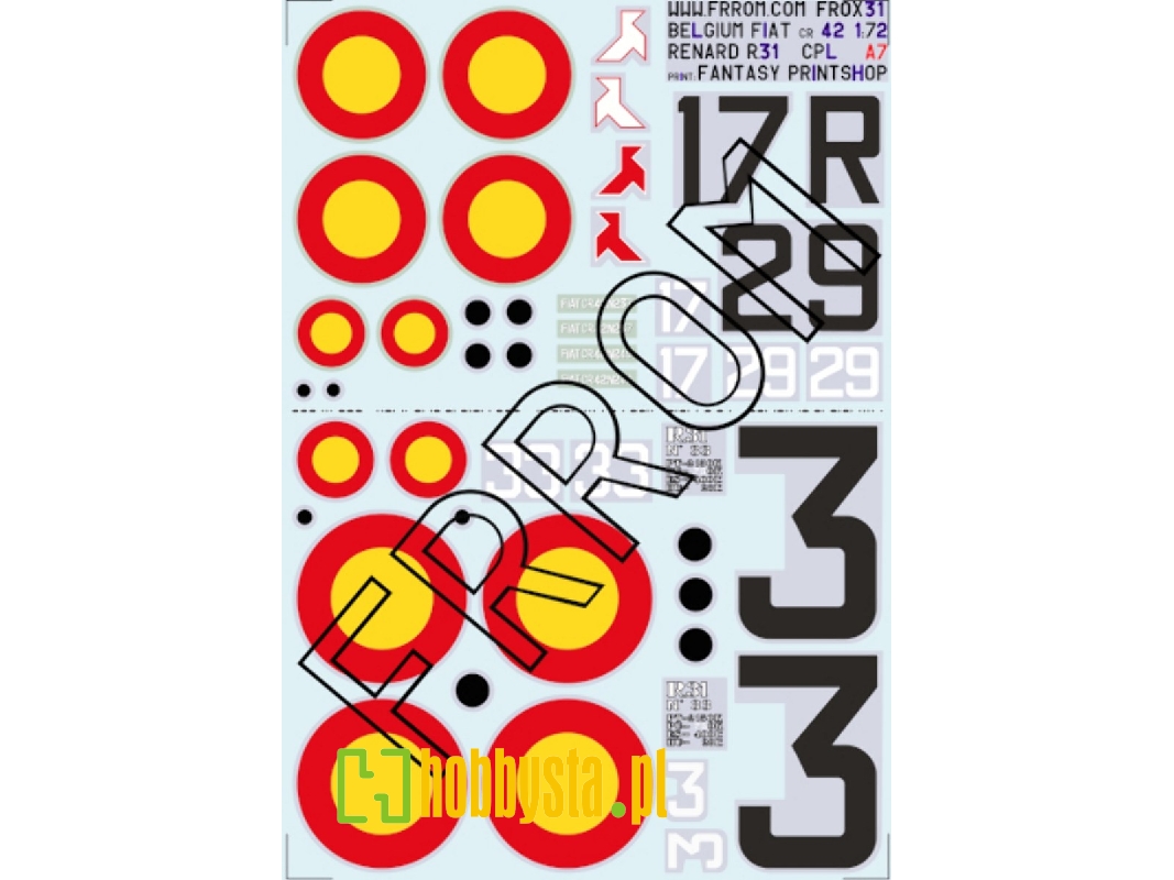 Belgium Fiat Cr.42 / Renard R-31 - zdjęcie 1