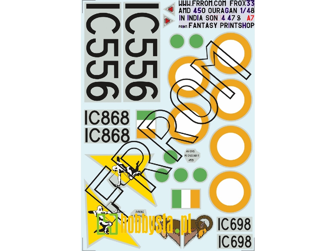 India Ouragan Sqn 4 / 47 / 51 Aux. - zdjęcie 1