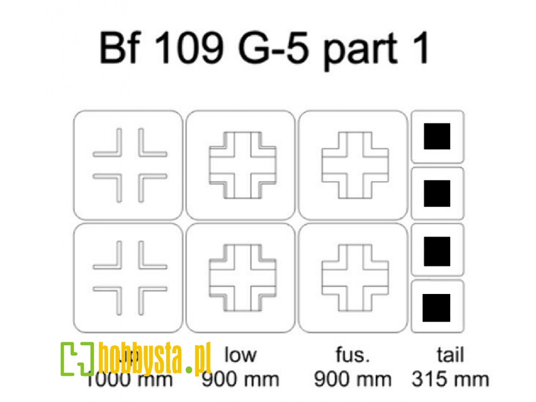 Bf 109 G-5 Mask Part 1 - zdjęcie 1