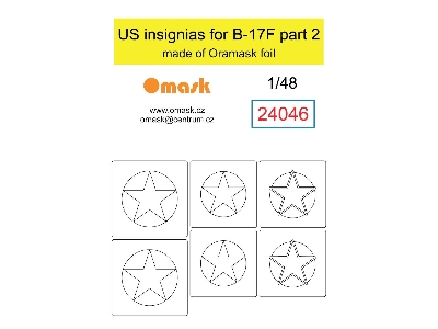 Boeing B-17 F - Us Insignias Part 2 - zdjęcie 1