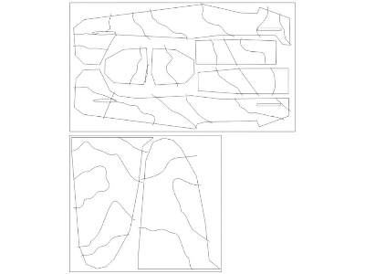 Spitfire Mk.I Camouflage Surfaces Camo E (For Eduard 11143) - zdjęcie 1