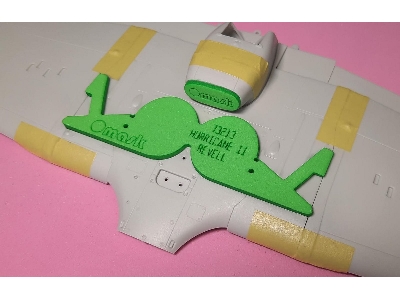 Hawker Hurricane Mk.Iib / Mk.Iic - Wheel Bay Plugs (For Revell Kits) - zdjęcie 2