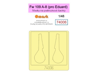 Focke-wulf Fw-190 A-8 Masks (For Eduard Kits) - zdjęcie 1