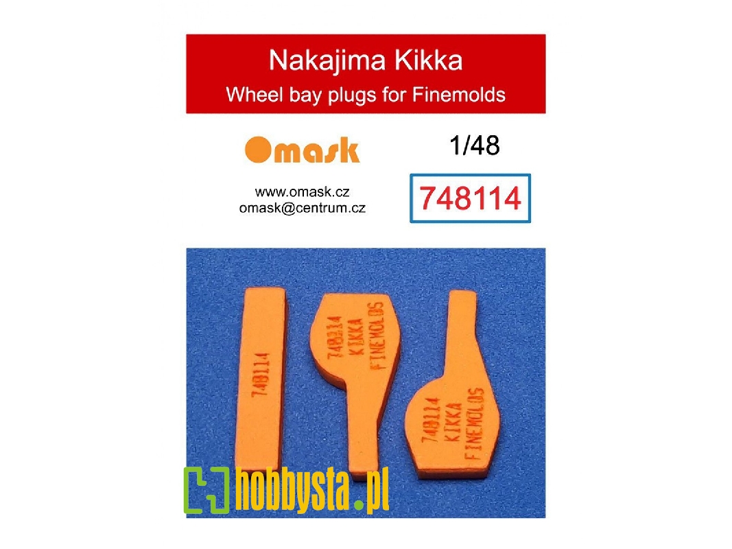 Nakajima Kikka - Wheel Bay Plugs (For Finemolds Kits) - zdjęcie 1