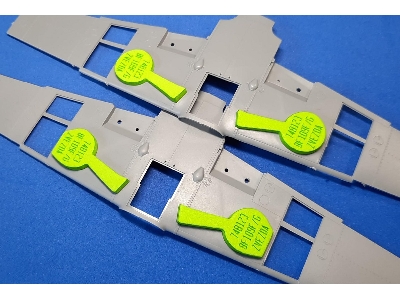 Messerschmitt Bf-109 F/G - Wheel Bay Plugs (For Zvezda Kits) - zdjęcie 2