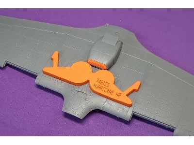 Hawker Hurricane - Wheel Bay Plugs (For Hobby Boss Kits) - zdjęcie 2