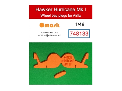 Hawker Hurricane Mk.I - Wheel Bay Plugs (For Airfix Kits) - zdjęcie 1