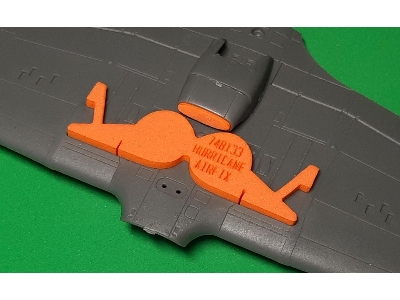 Hawker Hurricane Mk.I - Wheel Bay Plugs (For Airfix Kits) - zdjęcie 2