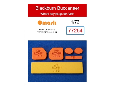 Blackburn Buccaneer - Wheel Bay Plugs (For Airfix Kits) - zdjęcie 1