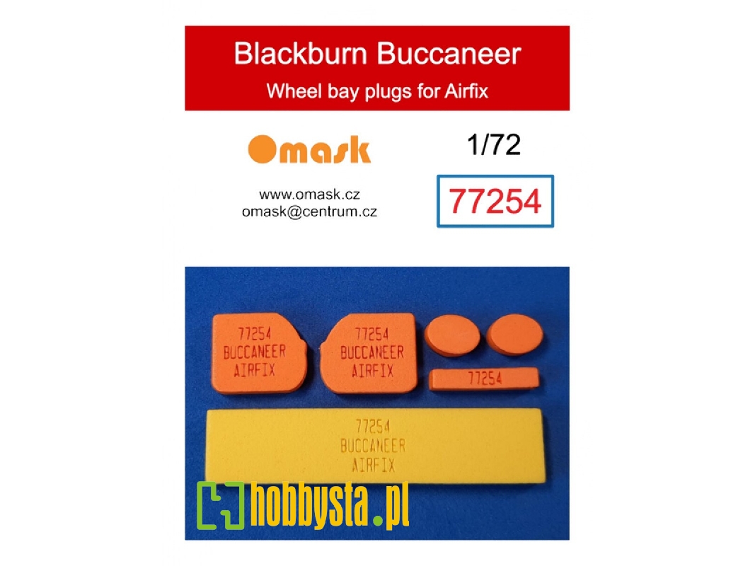 Blackburn Buccaneer - Wheel Bay Plugs (For Airfix Kits) - zdjęcie 1