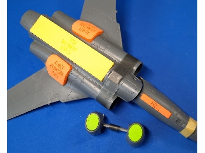 Blackburn Buccaneer - Wheel Bay Plugs (For Airfix Kits) - zdjęcie 2