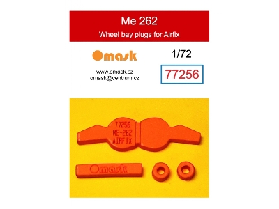 Messerschmitt Me-262 - Wheel Bay Plugs (For Airfix Kits) - zdjęcie 1