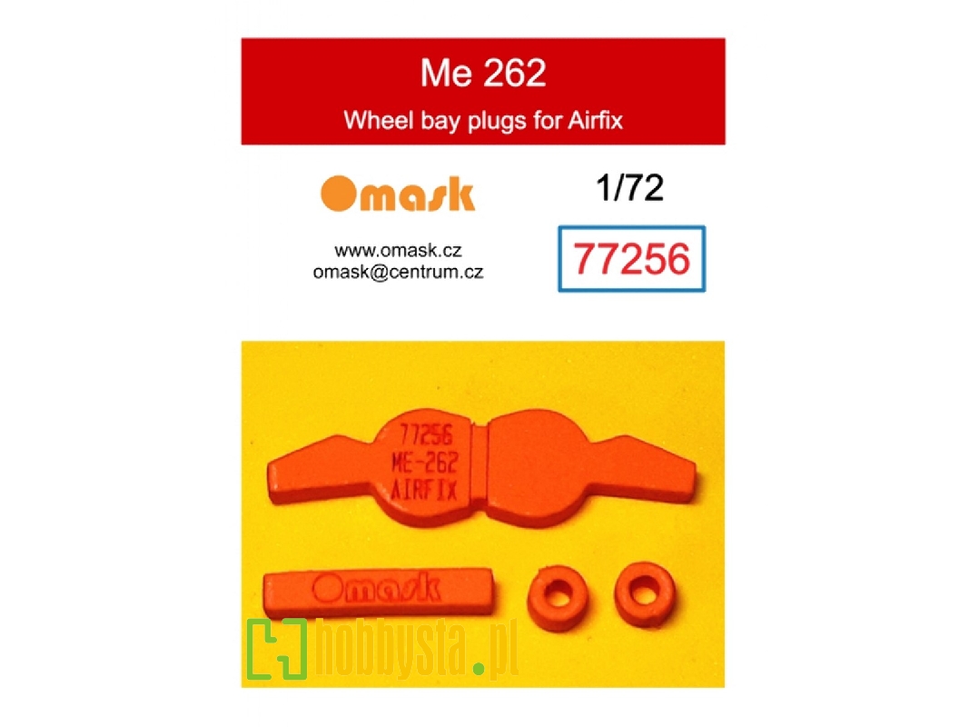 Messerschmitt Me-262 - Wheel Bay Plugs (For Airfix Kits) - zdjęcie 1