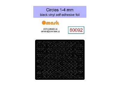 Circles 1-4 Mm (Self-adhesive Foil) - zdjęcie 1