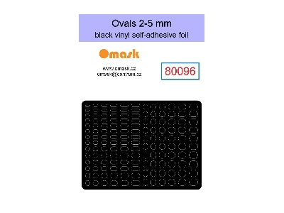 Ovals 2-5 Mm (Self-adhesive Foil) - zdjęcie 1