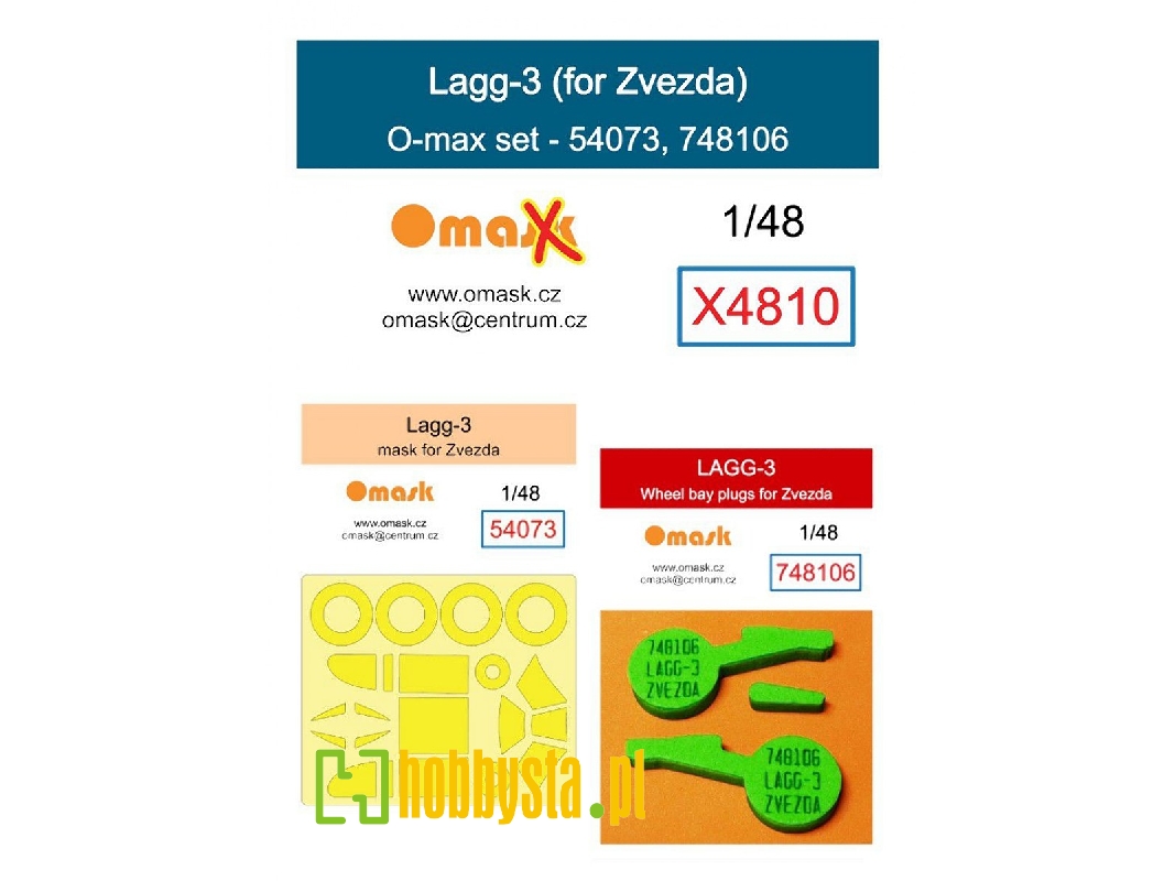 Lagg-3 - O-max Set (For Zvezda Kits) - zdjęcie 1