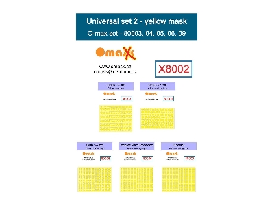 Universal Set 2 - Yellow Mask - zdjęcie 1