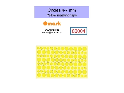 Circles Set - Yellow Mask Set - zdjęcie 3