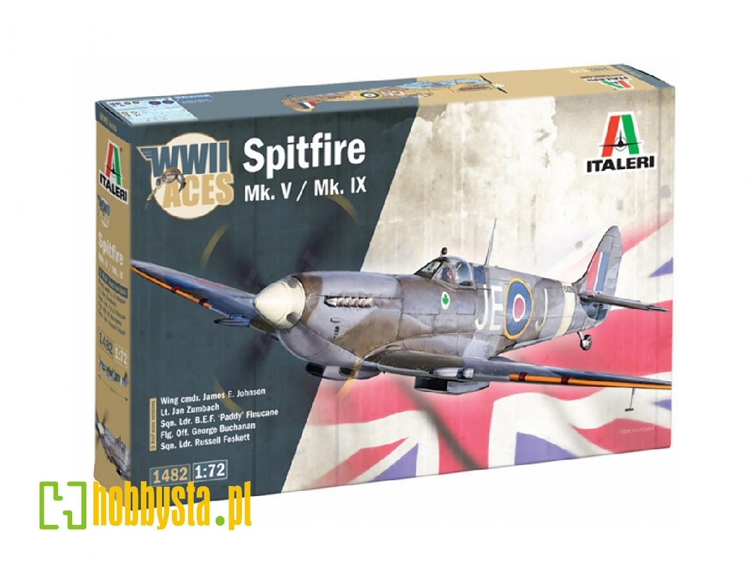 Spitfire Mk.V / Mk.IX Aces - Jan Zumbach - zdjęcie 1