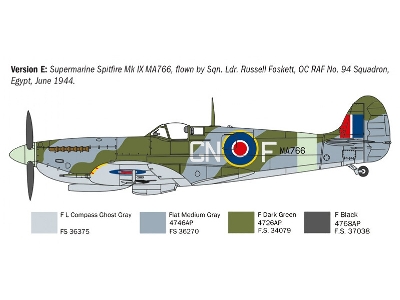 Spitfire Mk.V / Mk.IX Aces - Jan Zumbach - zdjęcie 7