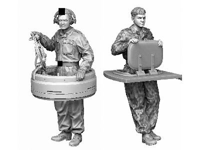 Waffen Ss Tiger I Turret Set (Operation Zitadelle / 2 Figures) - zdjęcie 1
